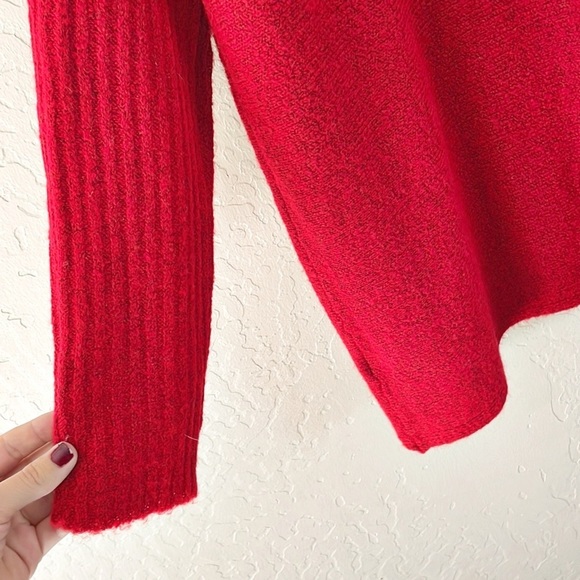 Sahara Red Cozy‎ Knit Sweater - Picture 7 of 9